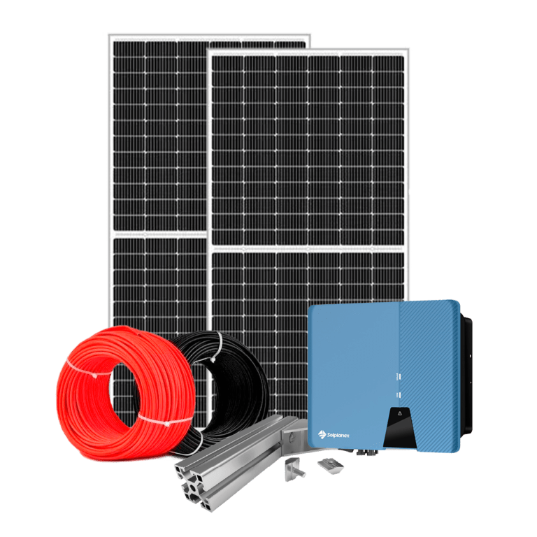 Kit Solar On Grid Sunova W Inversor Solplanet Monof Sico W V Kwp Opus Solar