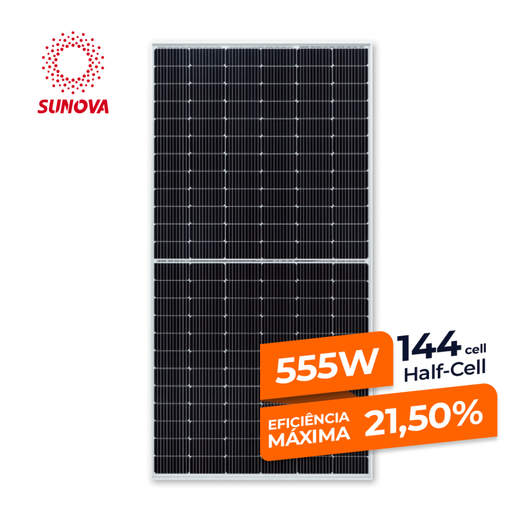 Modulo Solar Sunova 555w