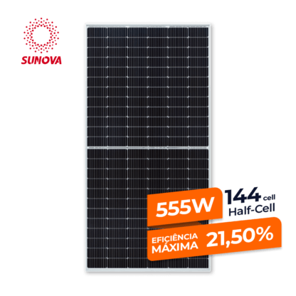 Modulo Solar Sunova 555w