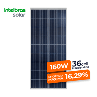 Módulo Solar Intelbras 160w