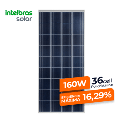 Módulo Solar Intelbras 160w